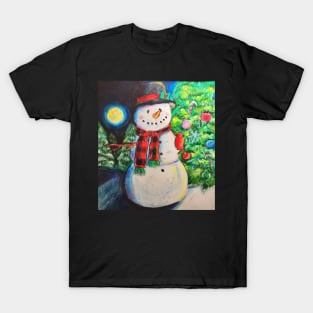 Snowy snowman T-Shirt